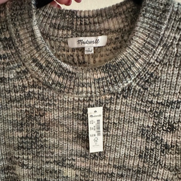 Madewell Space-Dyed Boulier Sweater Vest, size small. New with tags. - Picture 4 of 5